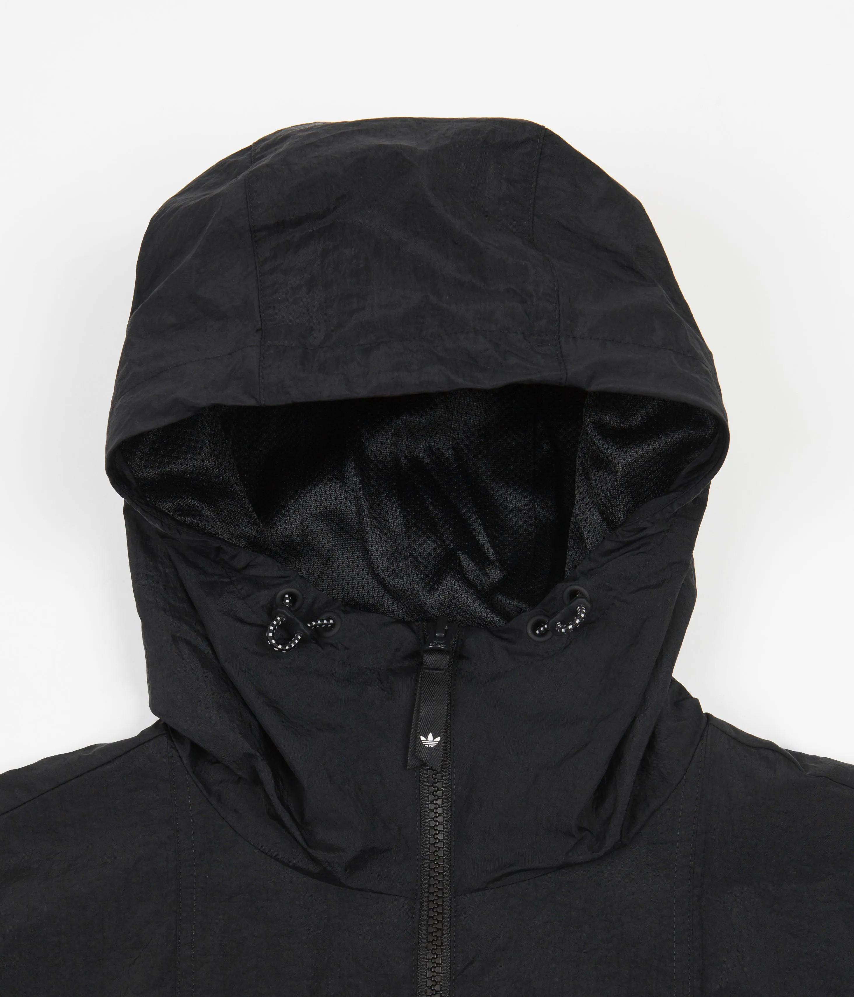 Adidas Skateboarding Anorak Windbreaker - Black