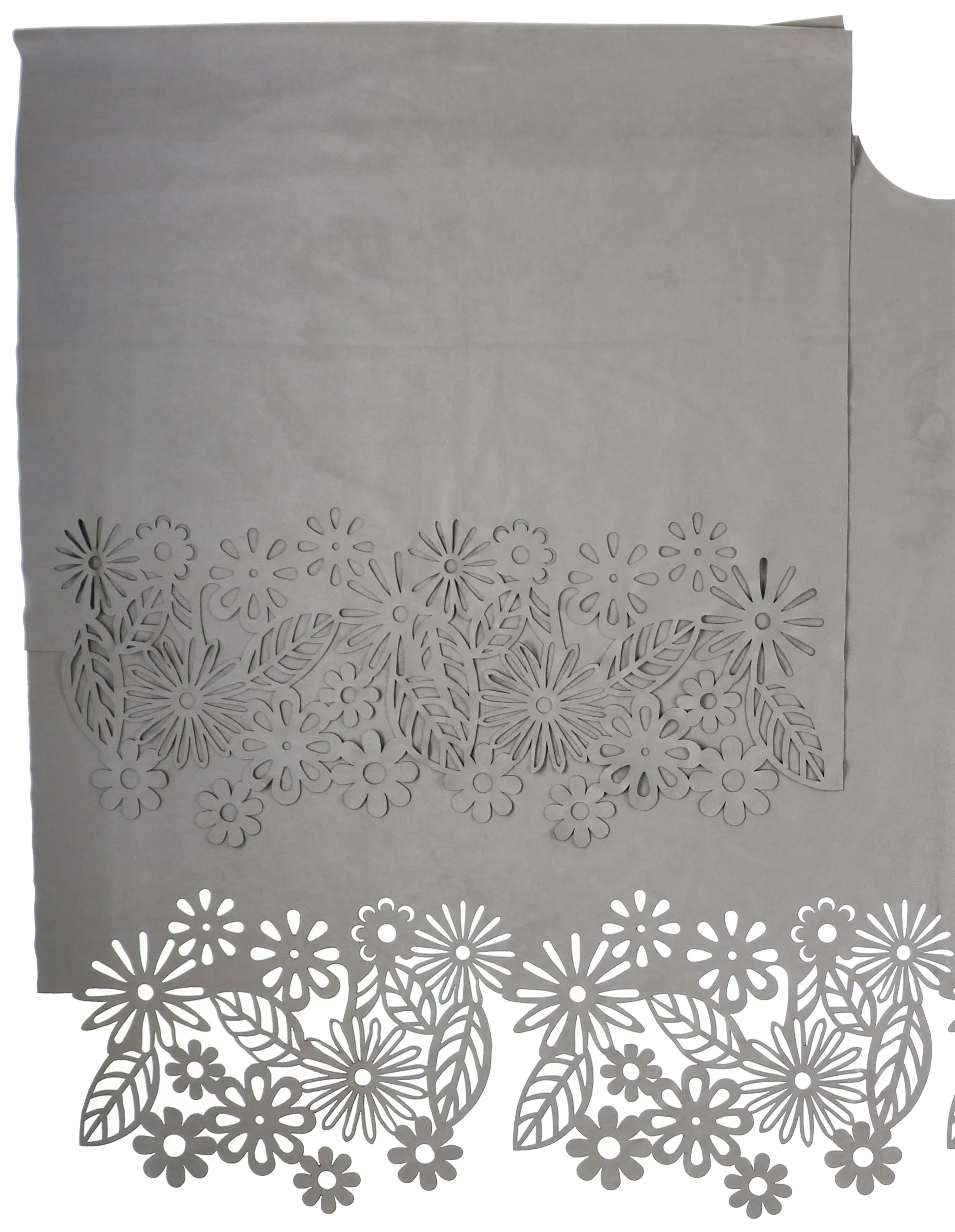 Alcantara Floral Cutout Ruana