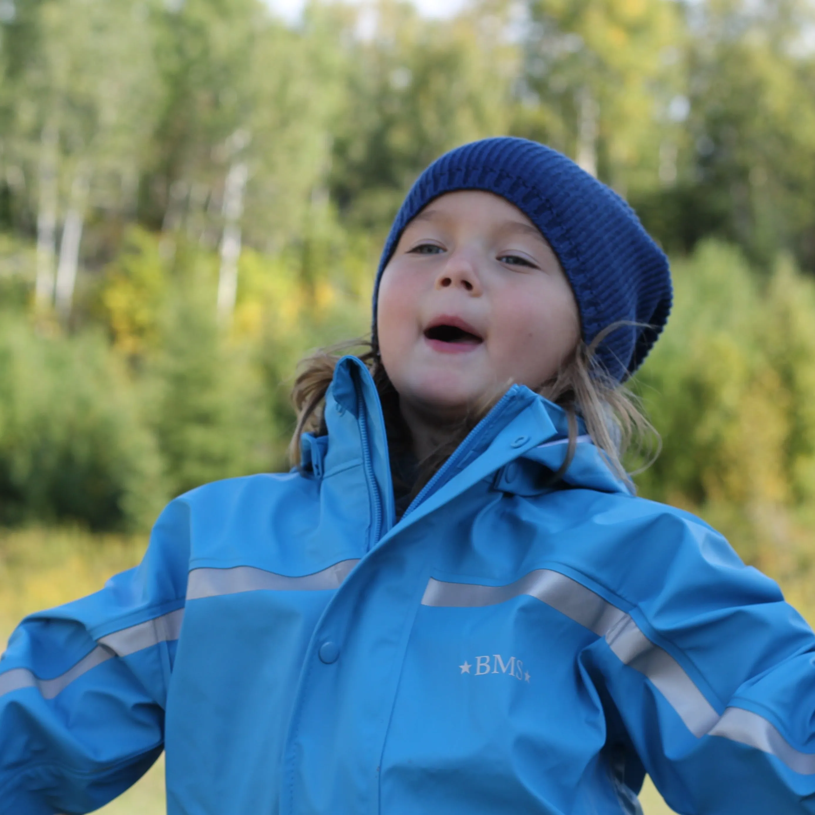 BMS Child Softskin Rain Jacket