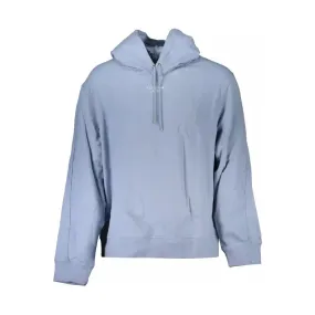 Calvin Klein Light Blue Cotton Men Sweater