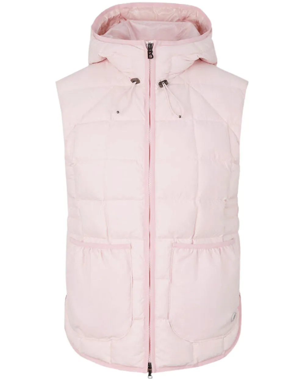 Chalk Mauve Sleeveless Lene D Puffer Vest