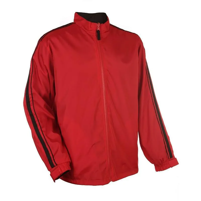 Classic Windbreaker with Sleeve Accents