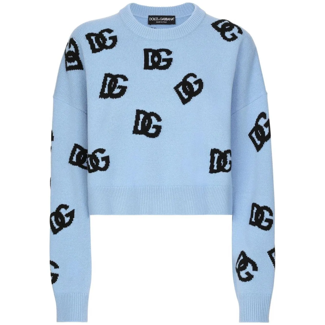 Dolce & Gabbana Sweaters Clear Blue