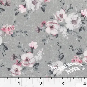 Dream Crepe Stretch Floral Print Polyester Fabric 042513