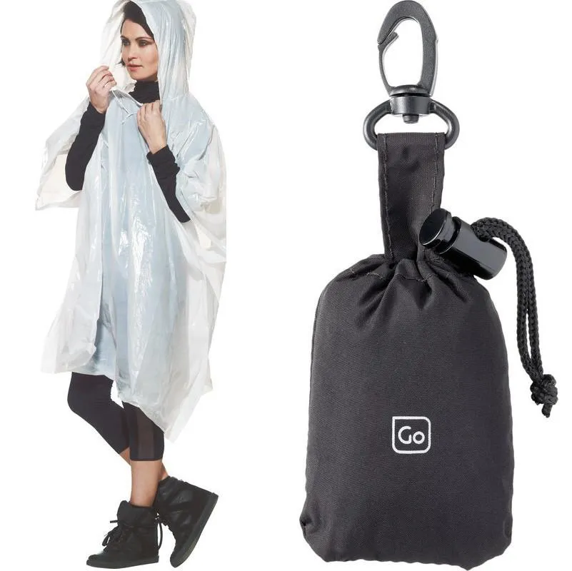 Emergency Poncho & Pouch - 2 Pack