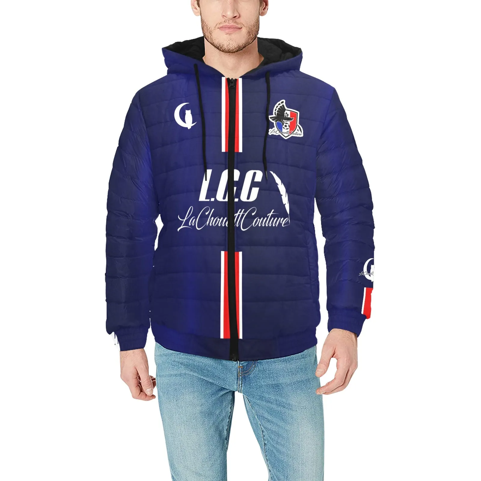 FC PANAME  PADDED HOODIE JACKET Men's Padded Hooded Jacket