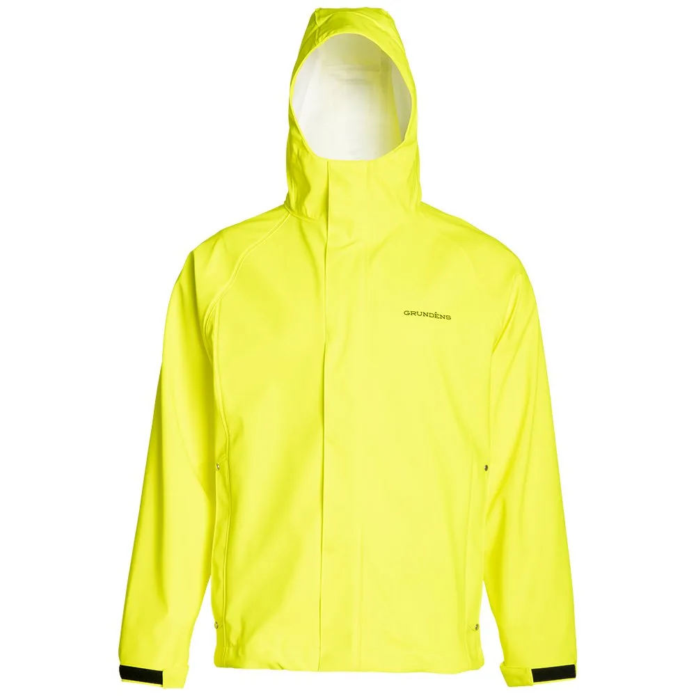 Grundéns Men's Neptune 319 Hi-Vis Waterproof Hooded Commercial Fishing Jacket