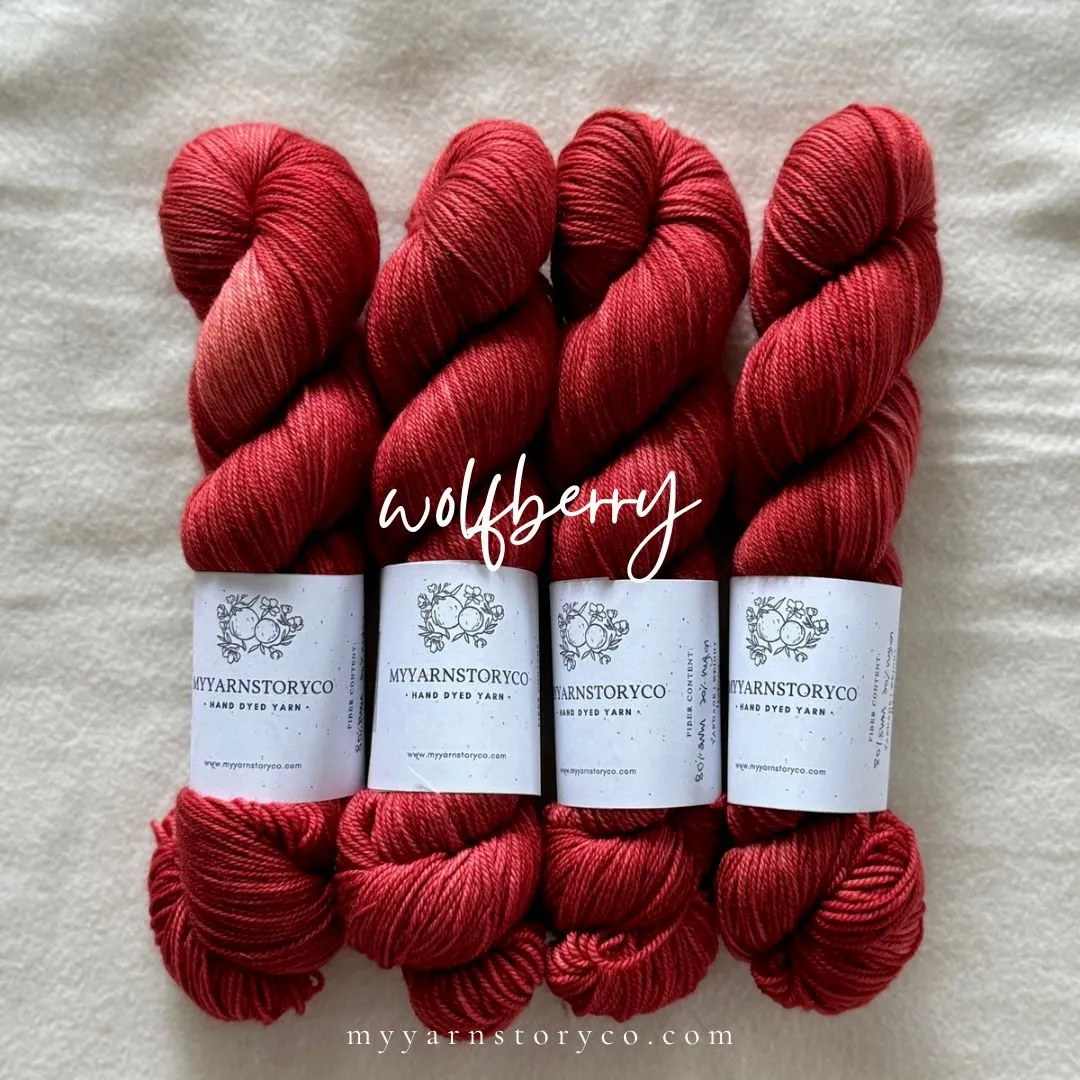 Hand Dyed Yarn by Myyarnstoryco 2024 September Batch