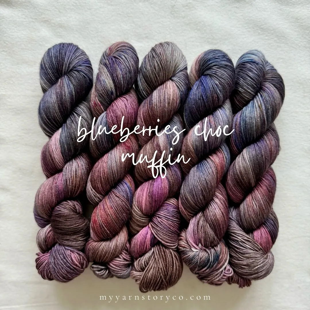 Hand Dyed Yarn by Myyarnstoryco 2024 September Batch