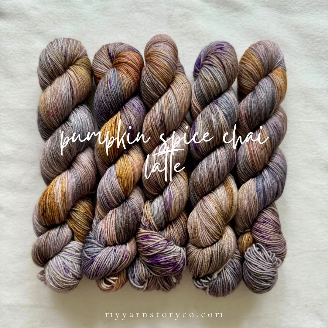 Hand Dyed Yarn by Myyarnstoryco 2024 September Batch