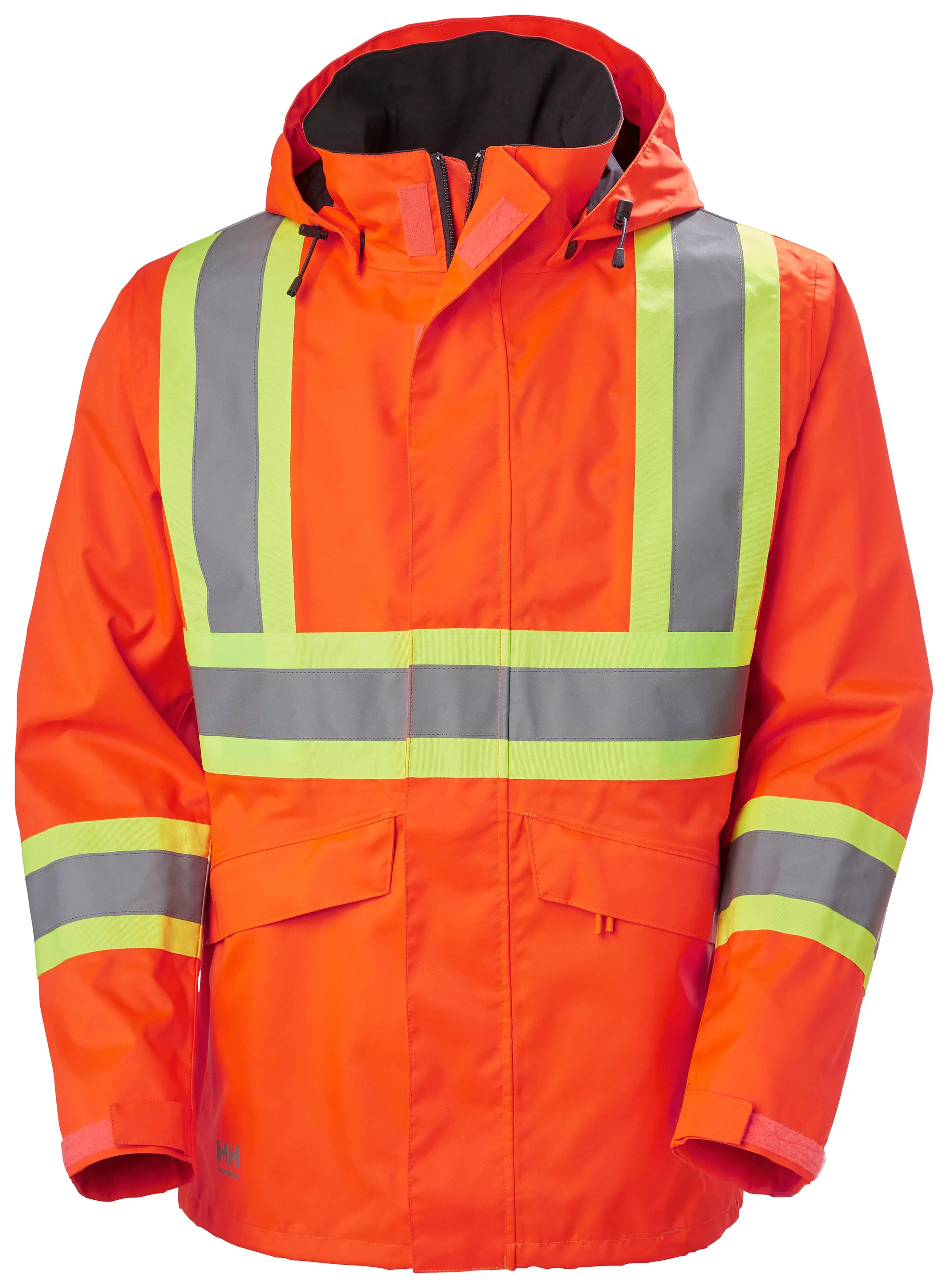 Jacket - Helly Hansen Alta Waterproof Shell Jacket, Orange or Class 3 High Vis, 71088