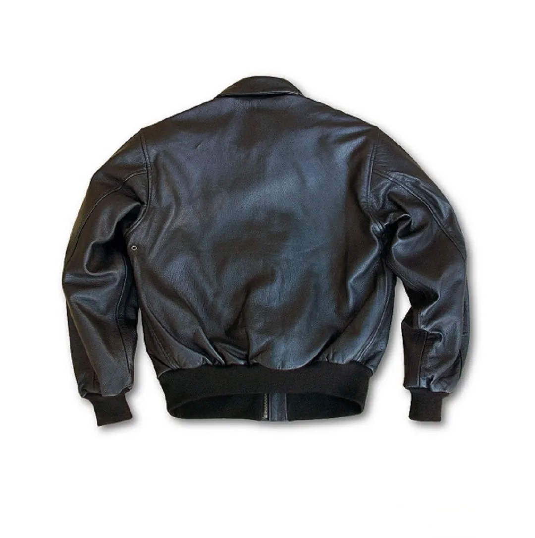 Men’s Flight A-2 Bomber Leather Jacket