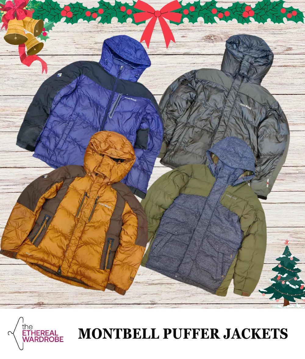 Montbell Puffer Jackets 10 pcs