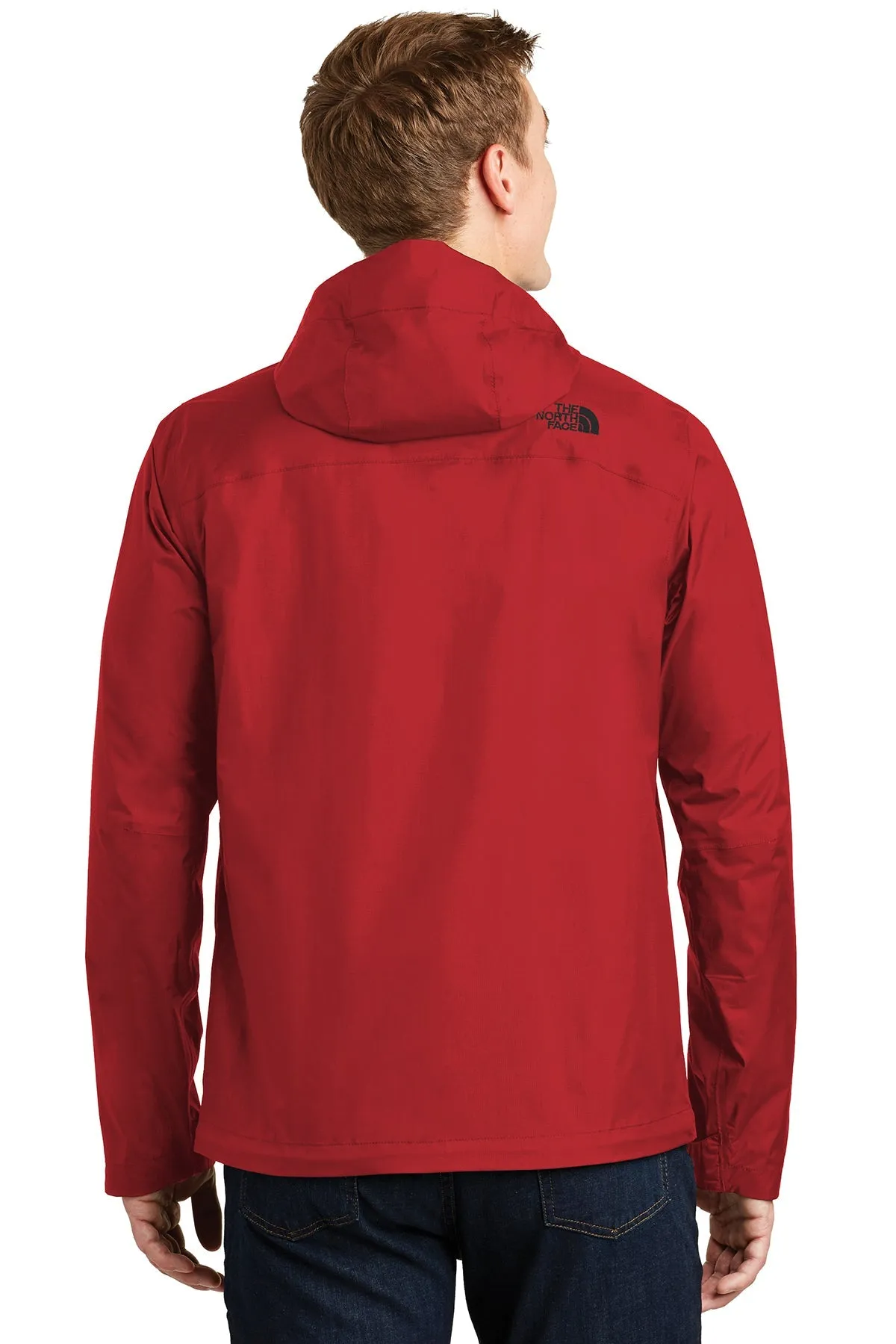 North Face DryVent Rain Jacket Rage Red