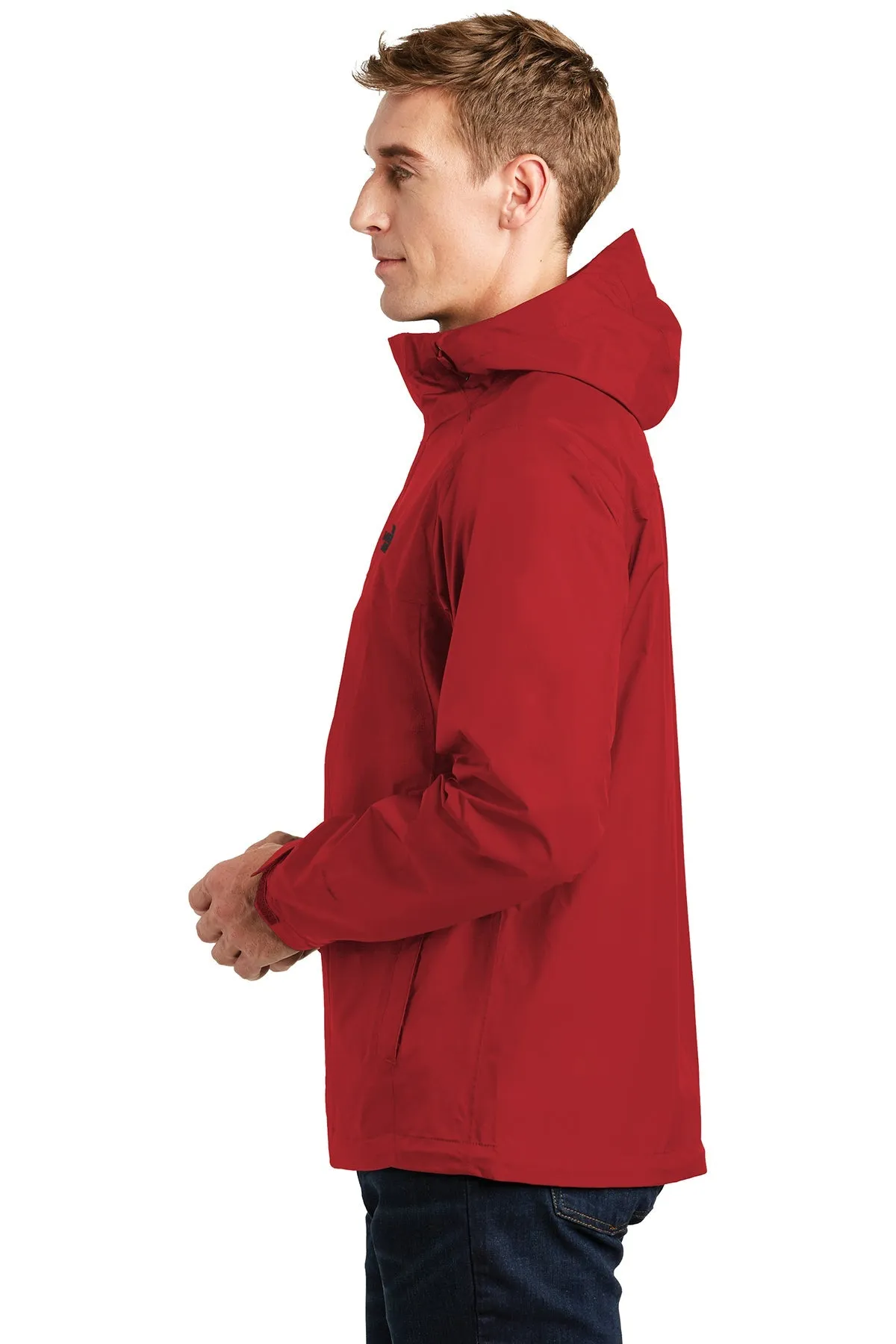 North Face DryVent Rain Jacket Rage Red