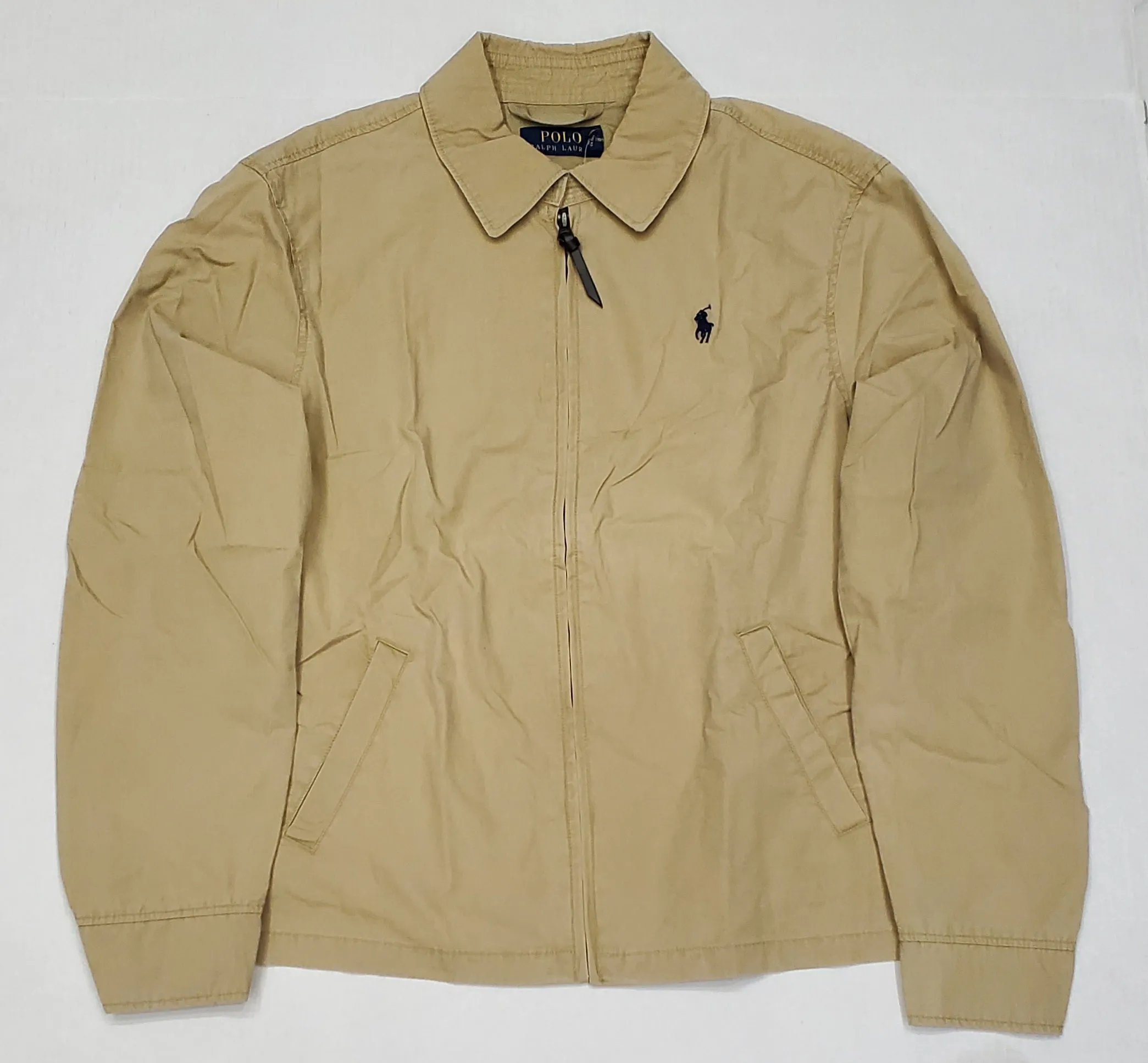 Polo Ralph Lauren Tan Small Pony Lightweight  Jacket