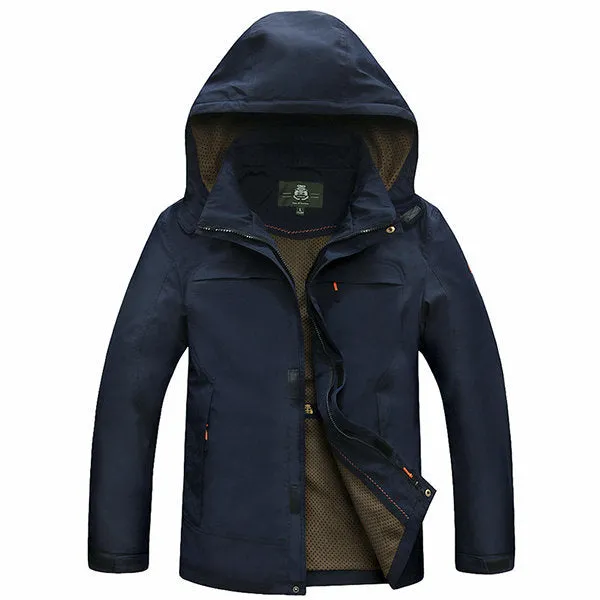 Quick Dry Wind Proof Hooded Breathable Travel Jacket