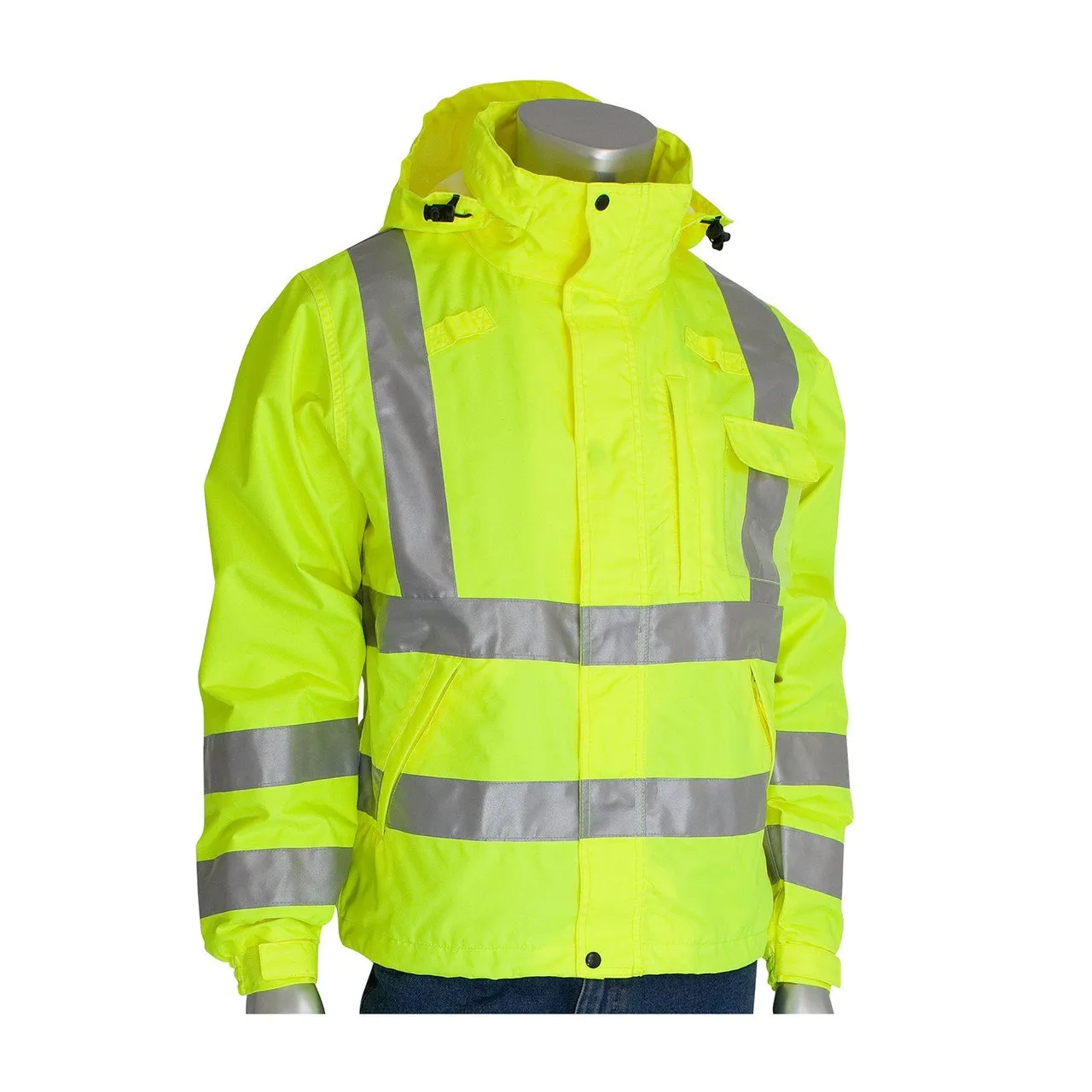 Rain Jacket, PIP HD Lime Reflective