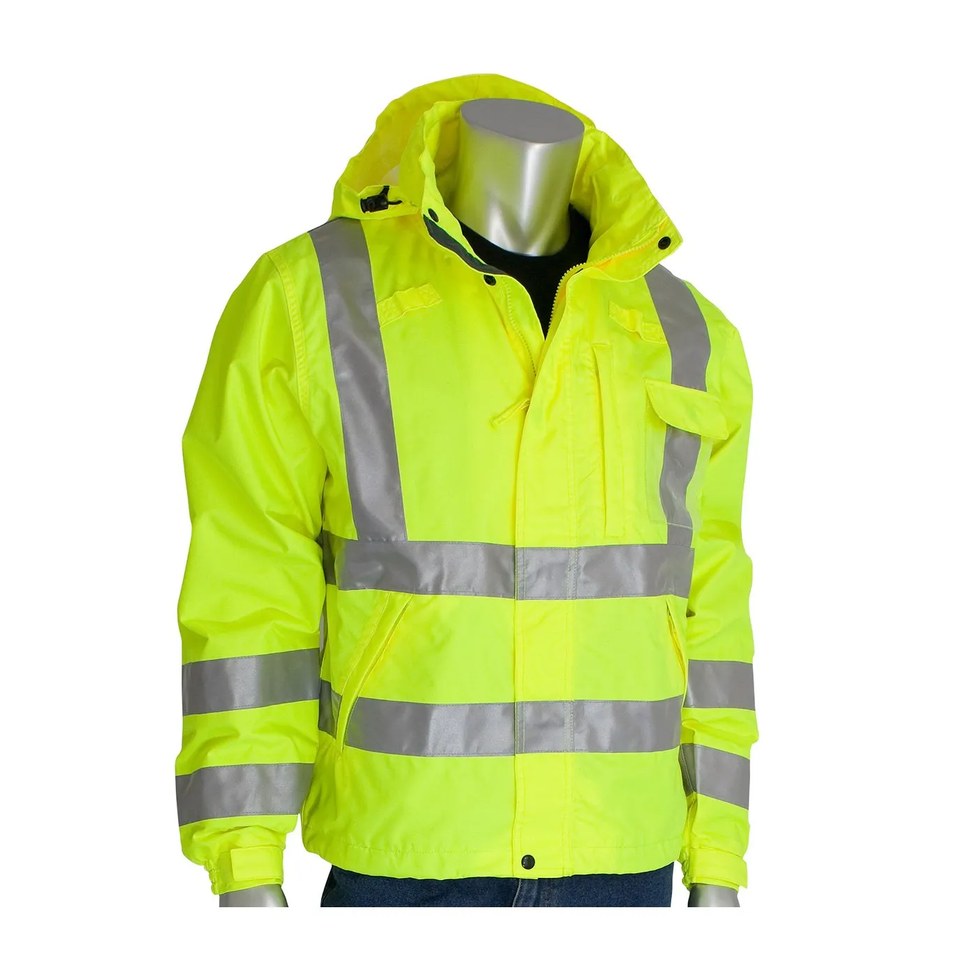 Rain Jacket, PIP HD Lime Reflective