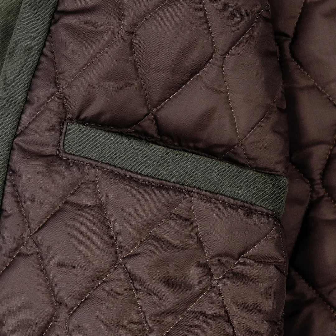 RANGER WAX CANVAS WORK JACKET - FOREST GREEN