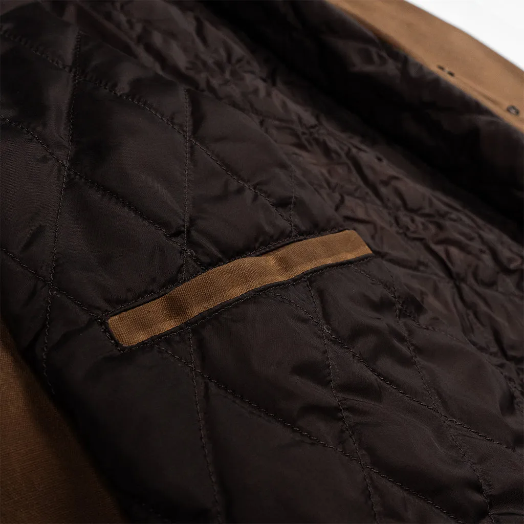 RANGER WAX CANVAS WORK JACKET - NUTMEG