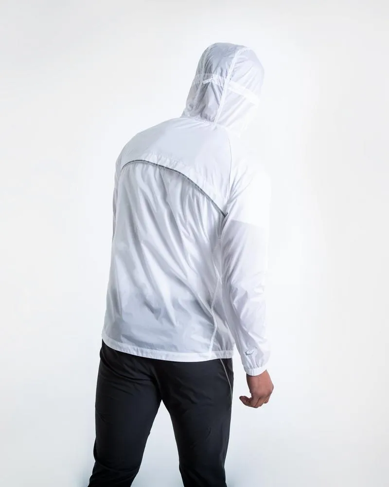 SANCHEZ WINDBREAKER JACKET - WHITE