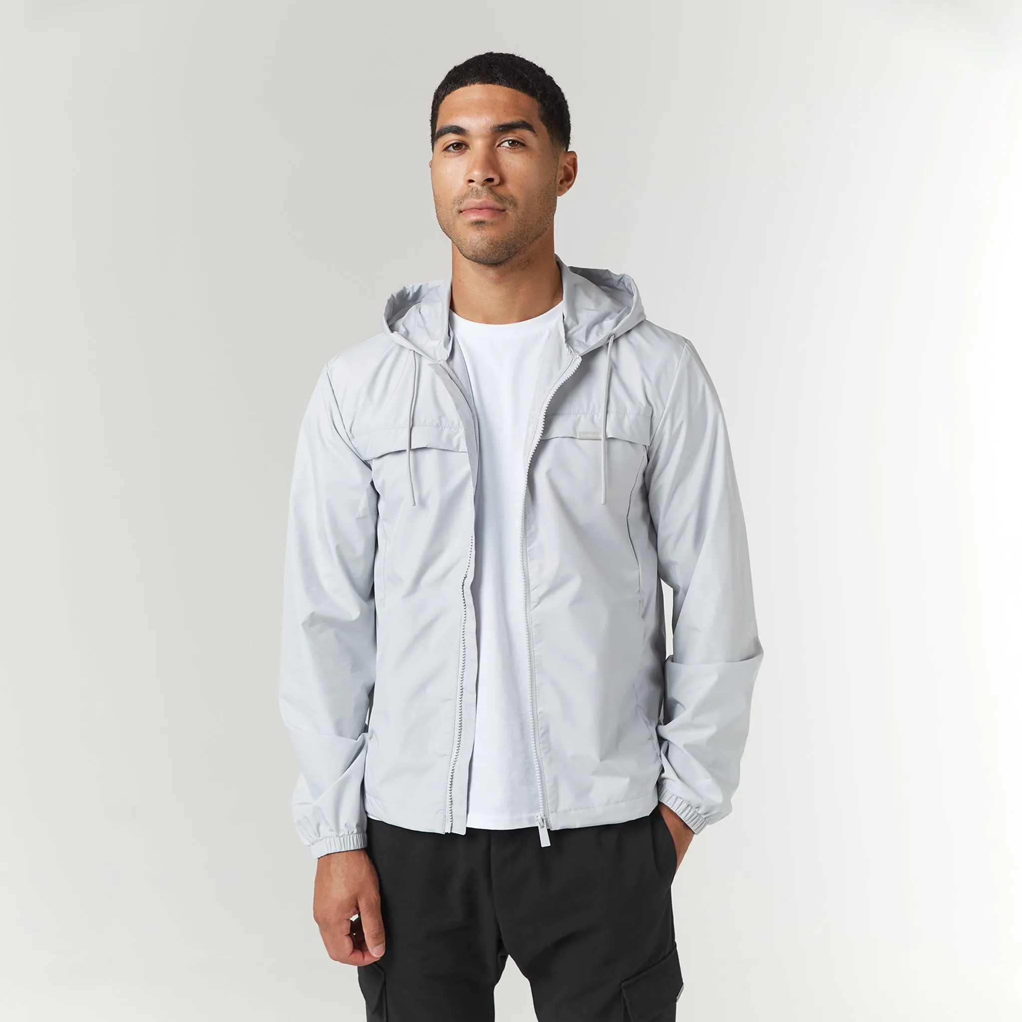 Smart Lightweight Windbreaker | Ice Grey