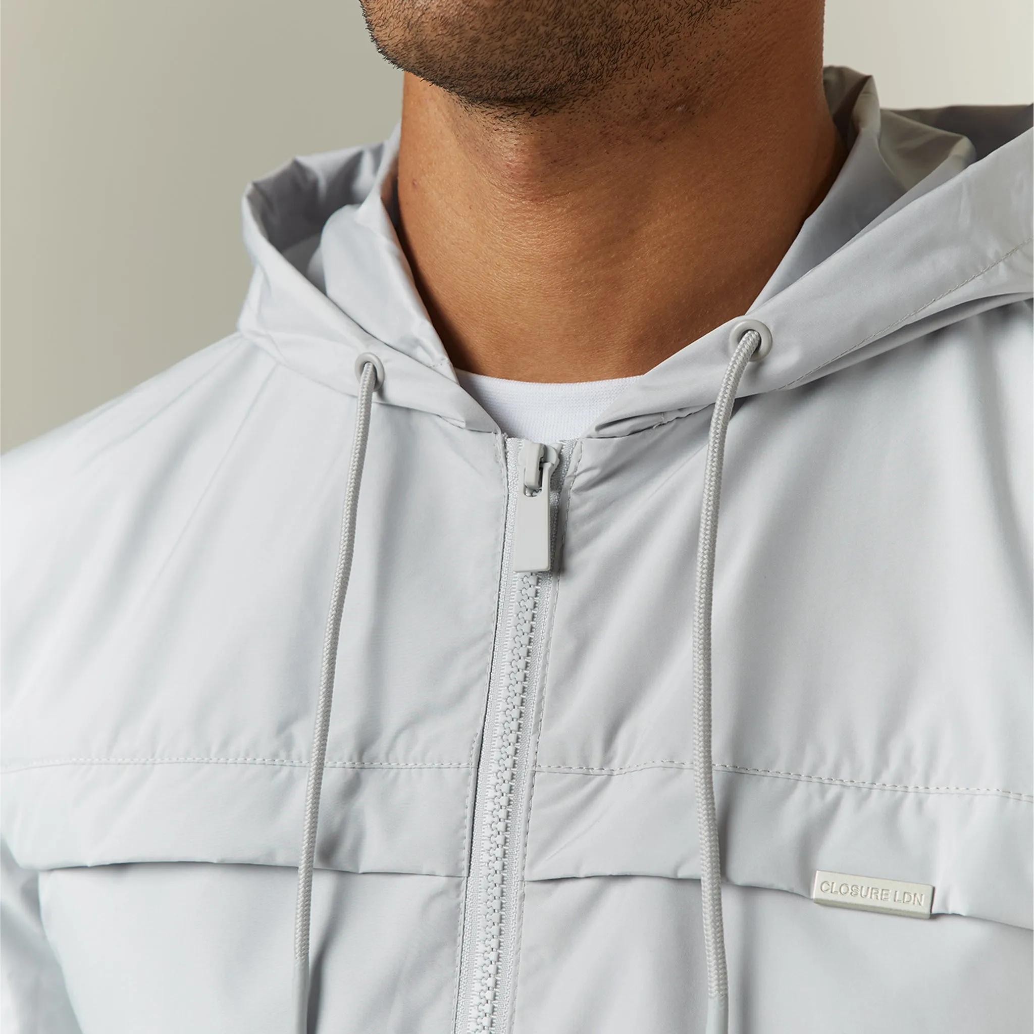 Smart Lightweight Windbreaker | Ice Grey