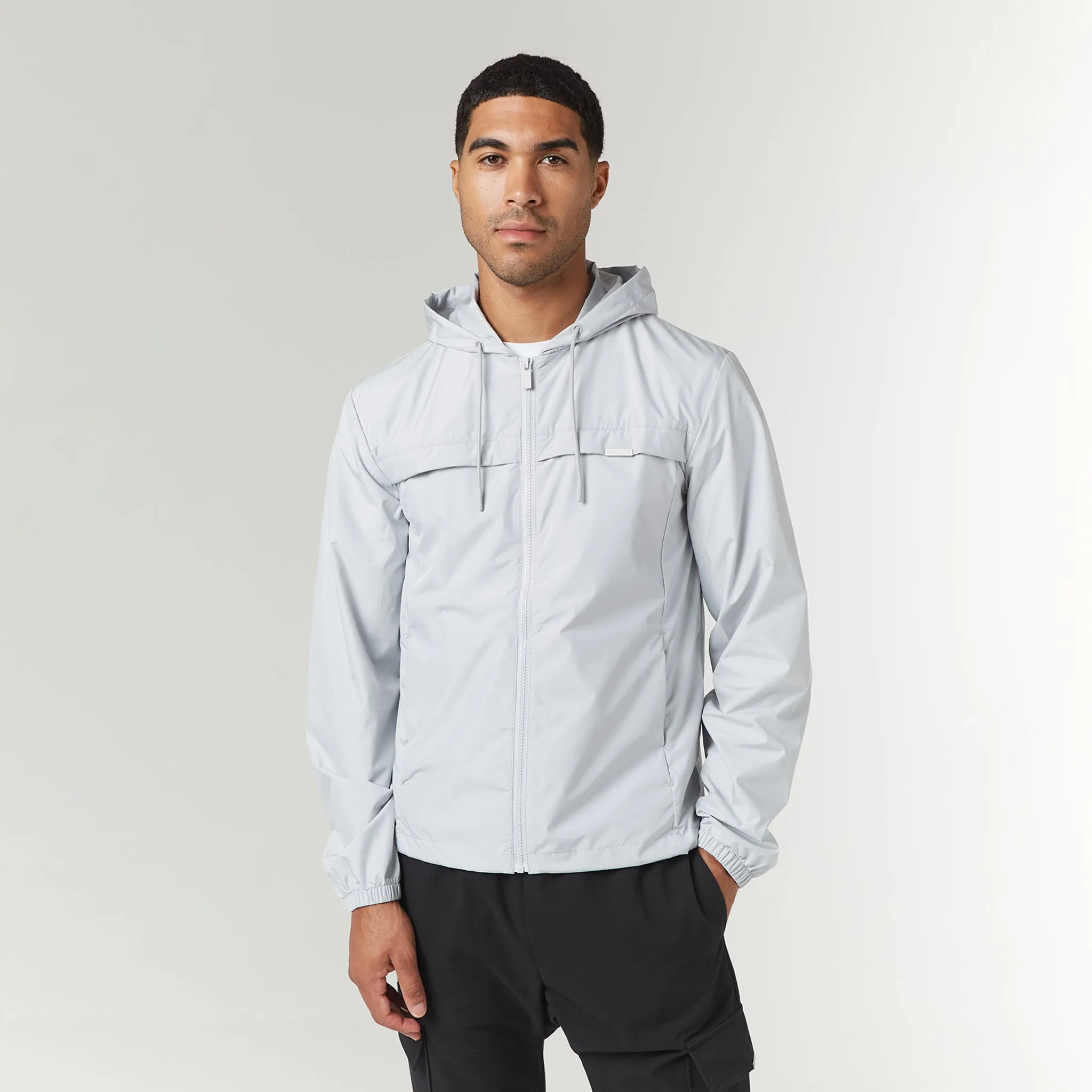 Smart Lightweight Windbreaker | Ice Grey