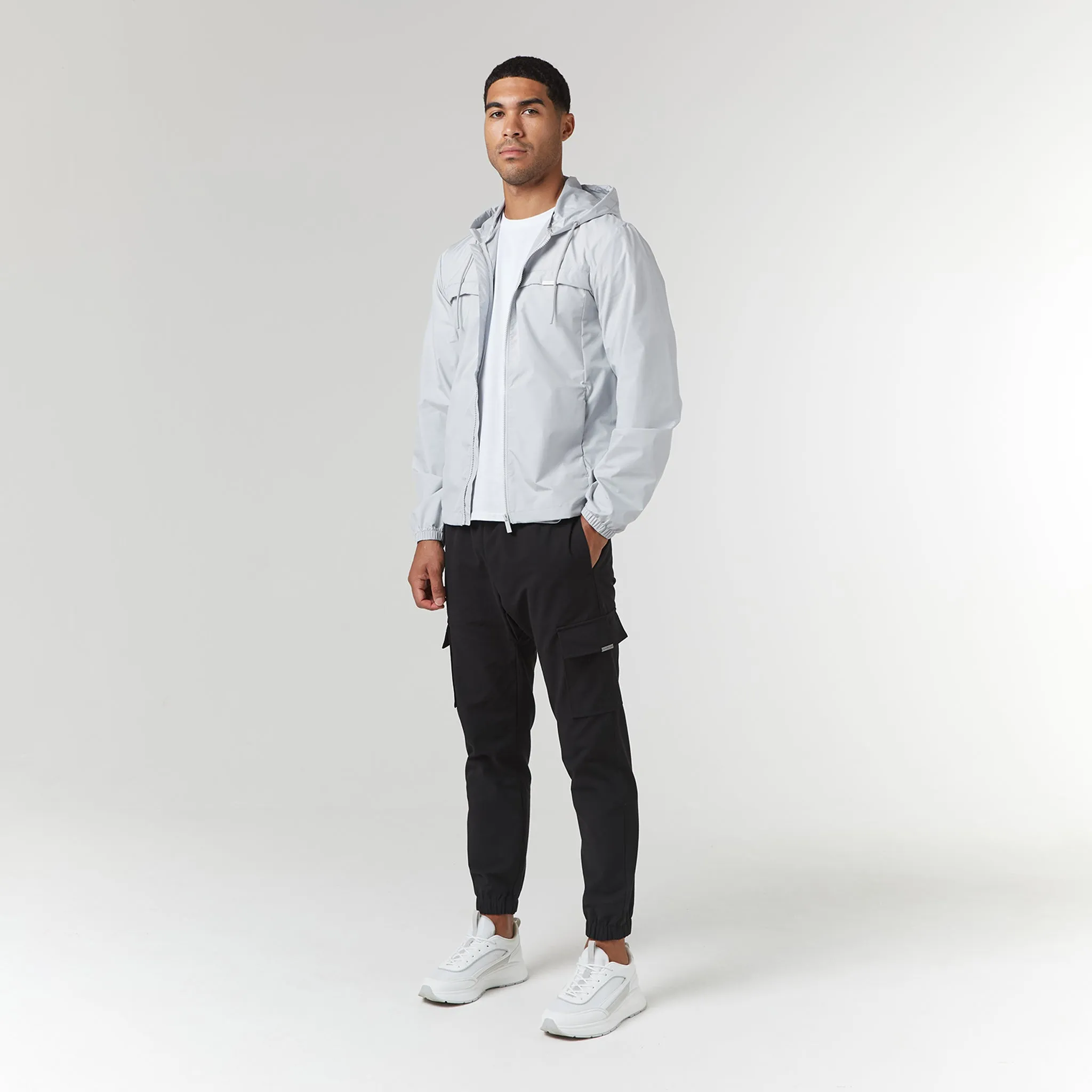 Smart Lightweight Windbreaker | Ice Grey