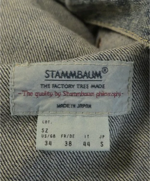 STAMMBAUM Denim jackets