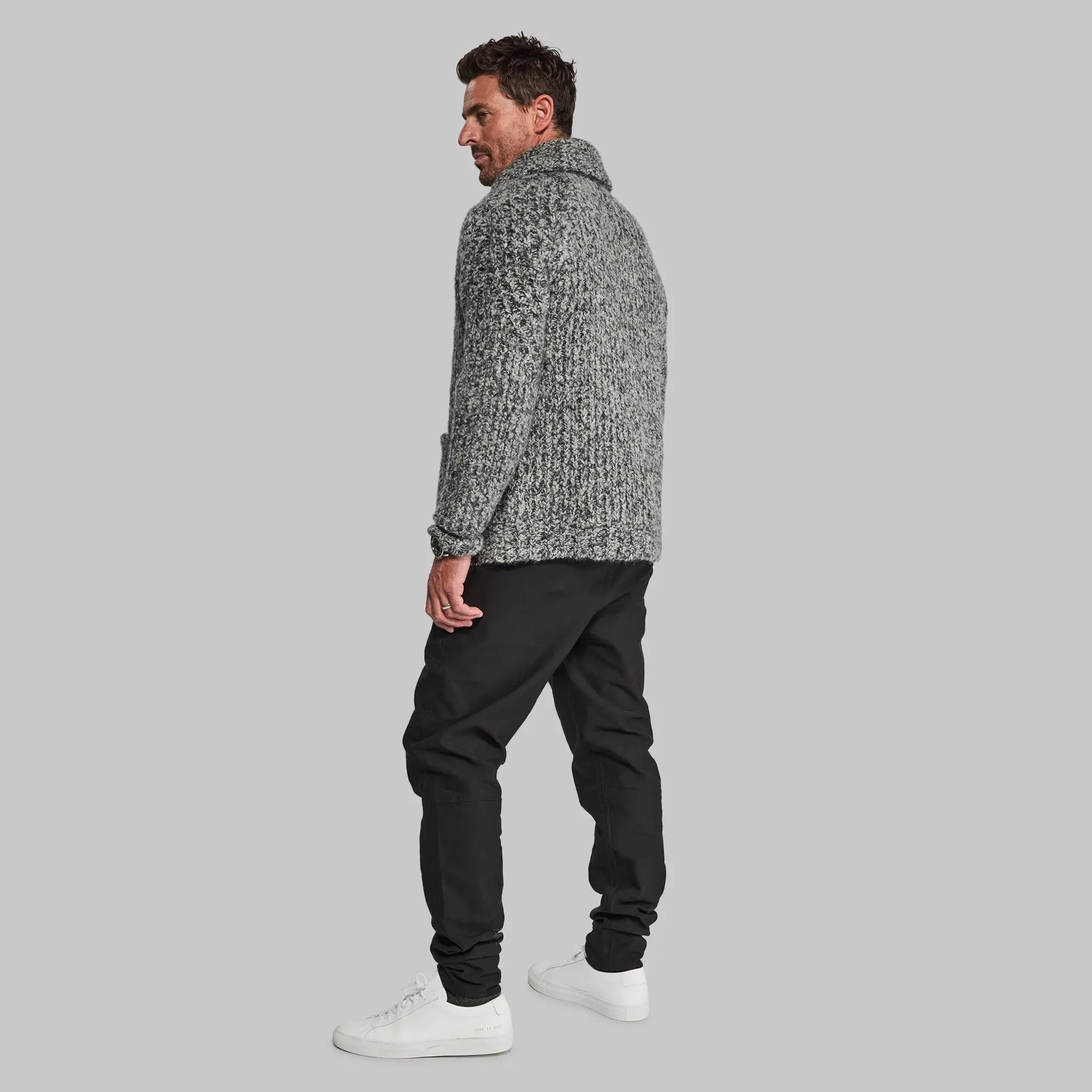 Sub Zero Cardigan. Grey Marl edition