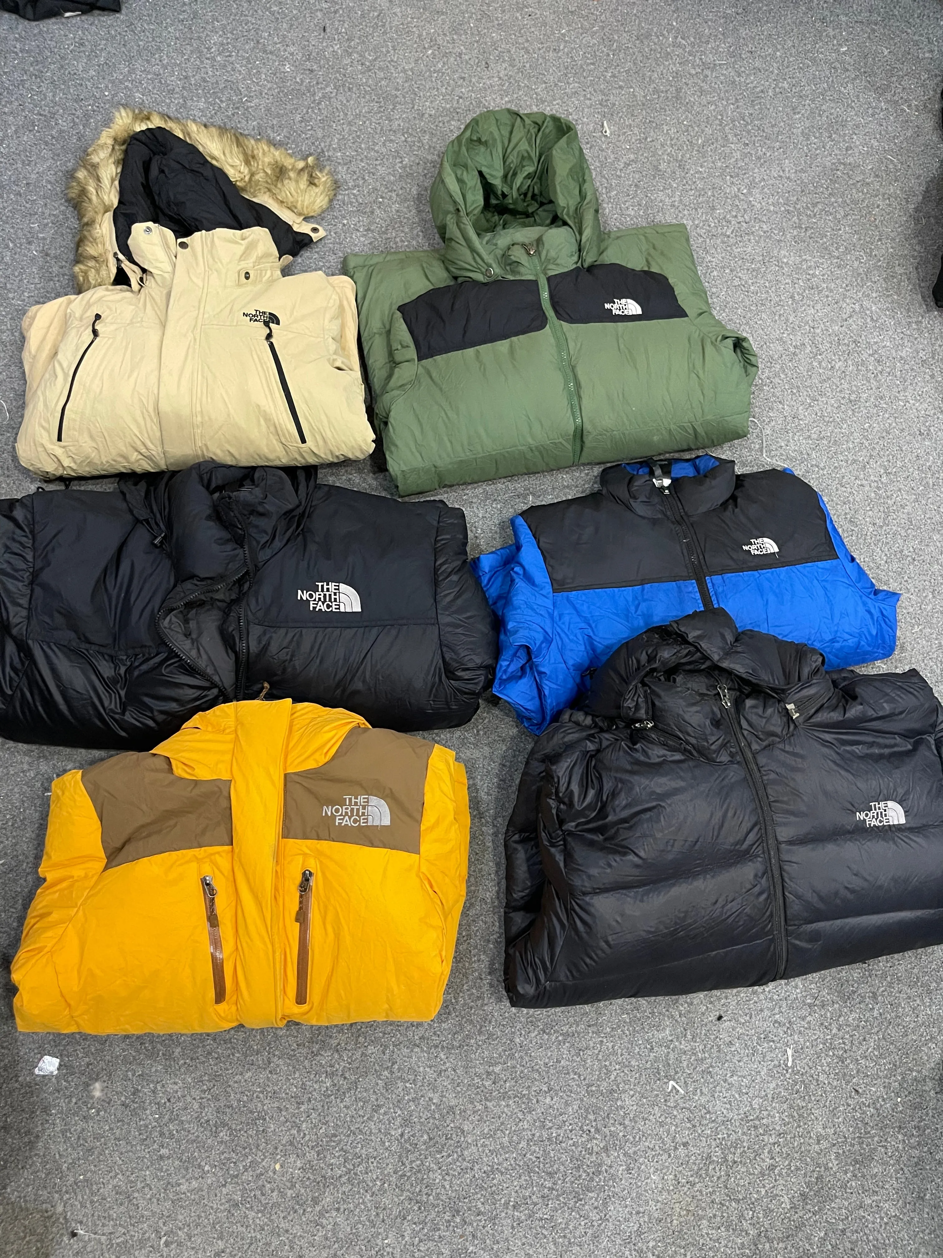 The North Face Puffer Jackets ( 700, 800, 900, NUPTSE ) - 13 Pieces