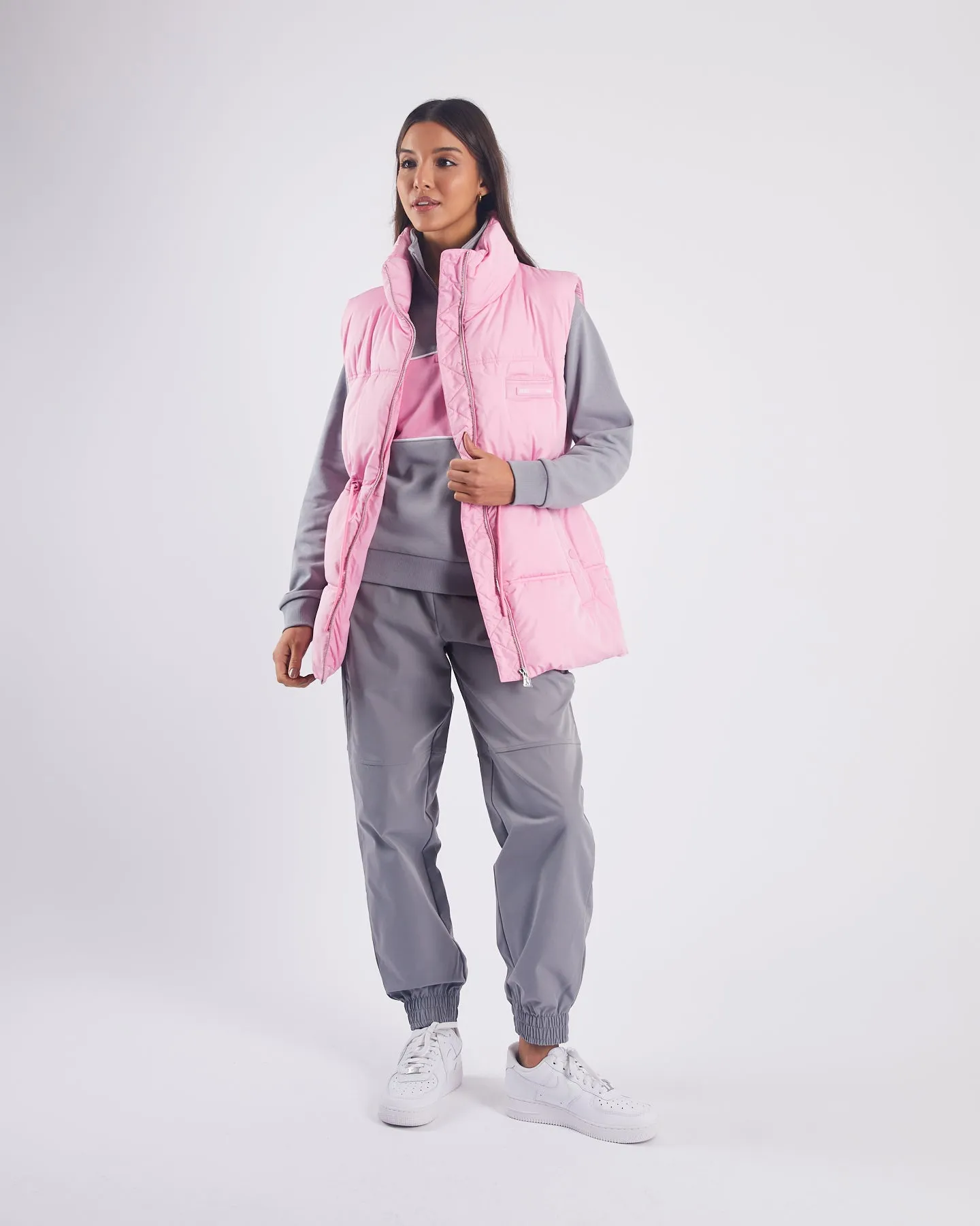 Zella Gilet Pink Lemonade