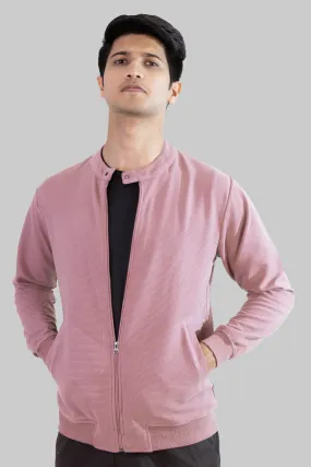 Zip-Up Jacket: Rose Gold